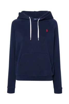 Mörkblå Sweatshirt Dammode