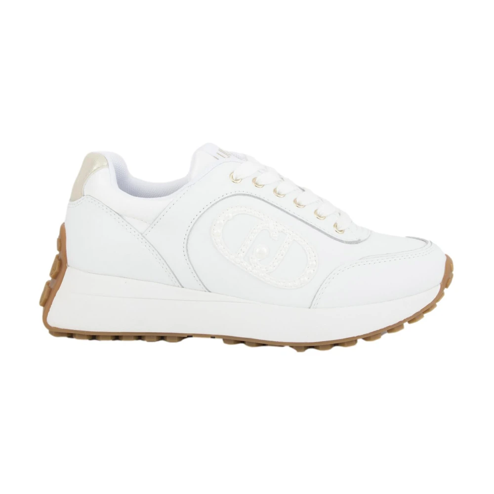 Liu Jo Witte Sneaker Schoenen Dames Schoenen