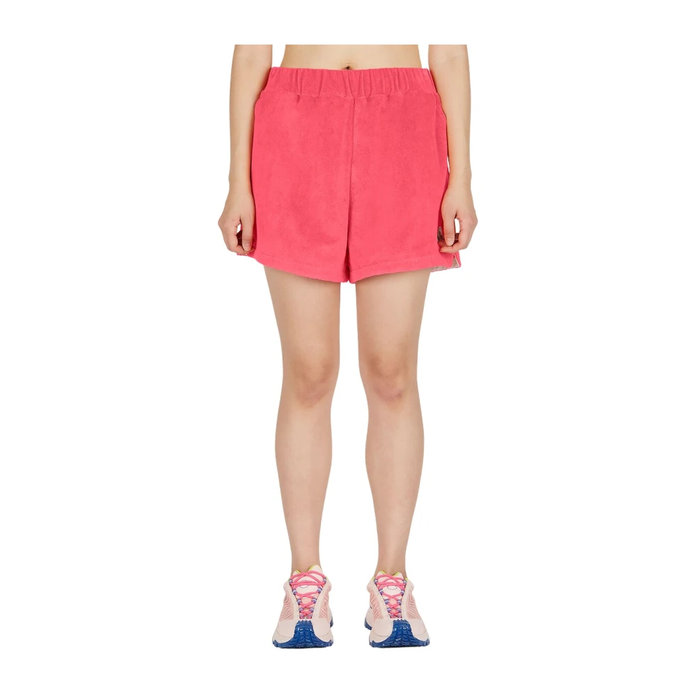 Moncler Terry Towelling Track Shorts Pink, Dam