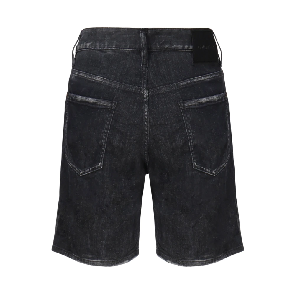 Dsquared2 Denim Shorts Black Heren