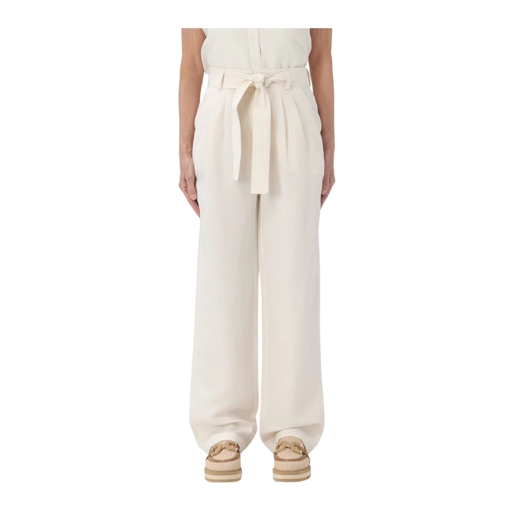 Trousers > Wide Trousers - - Woolrich - Modalova