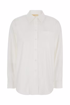 chemise-blanche-en-popeline-a-boutons
