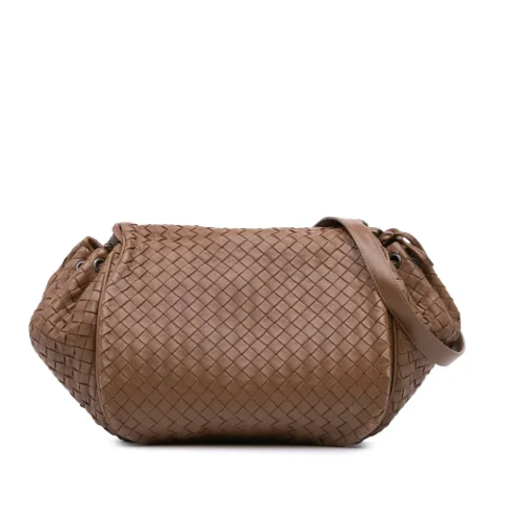 Pre-owned Leder crossbody-taschen - Bottega Veneta Vintage - Modalova