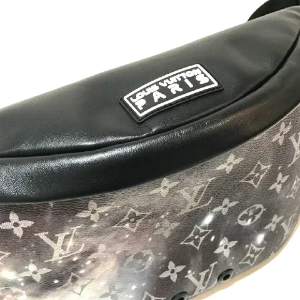 Louis Vuitton Vintage Pre-owned Cotton louis-vuitton-bags Black Dames