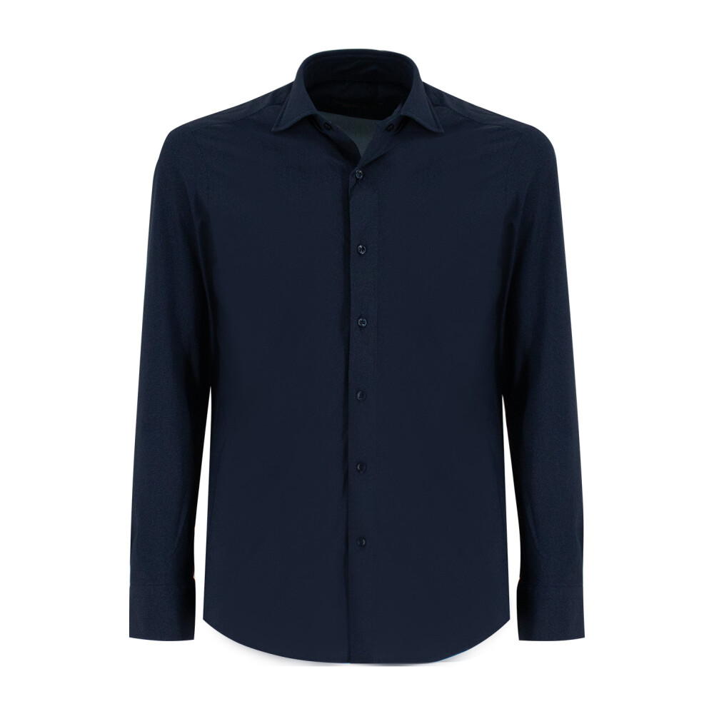 PAUL & SHARK 25411047072 関税送料込 Paul & Shark Men's Stretch Cotton Half-Zip Sweater - Navy
