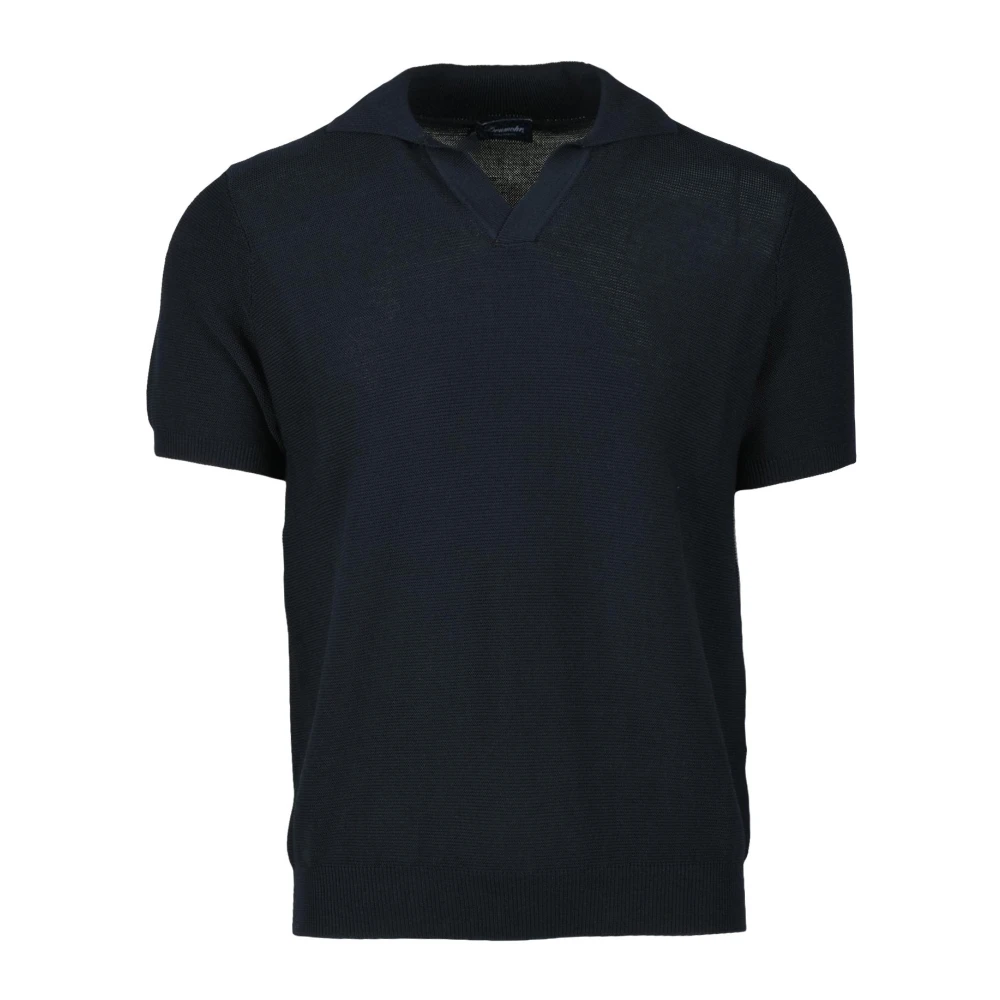 Drumohr - Tops > T-Shirts - Blue - Drumohr - Modalova