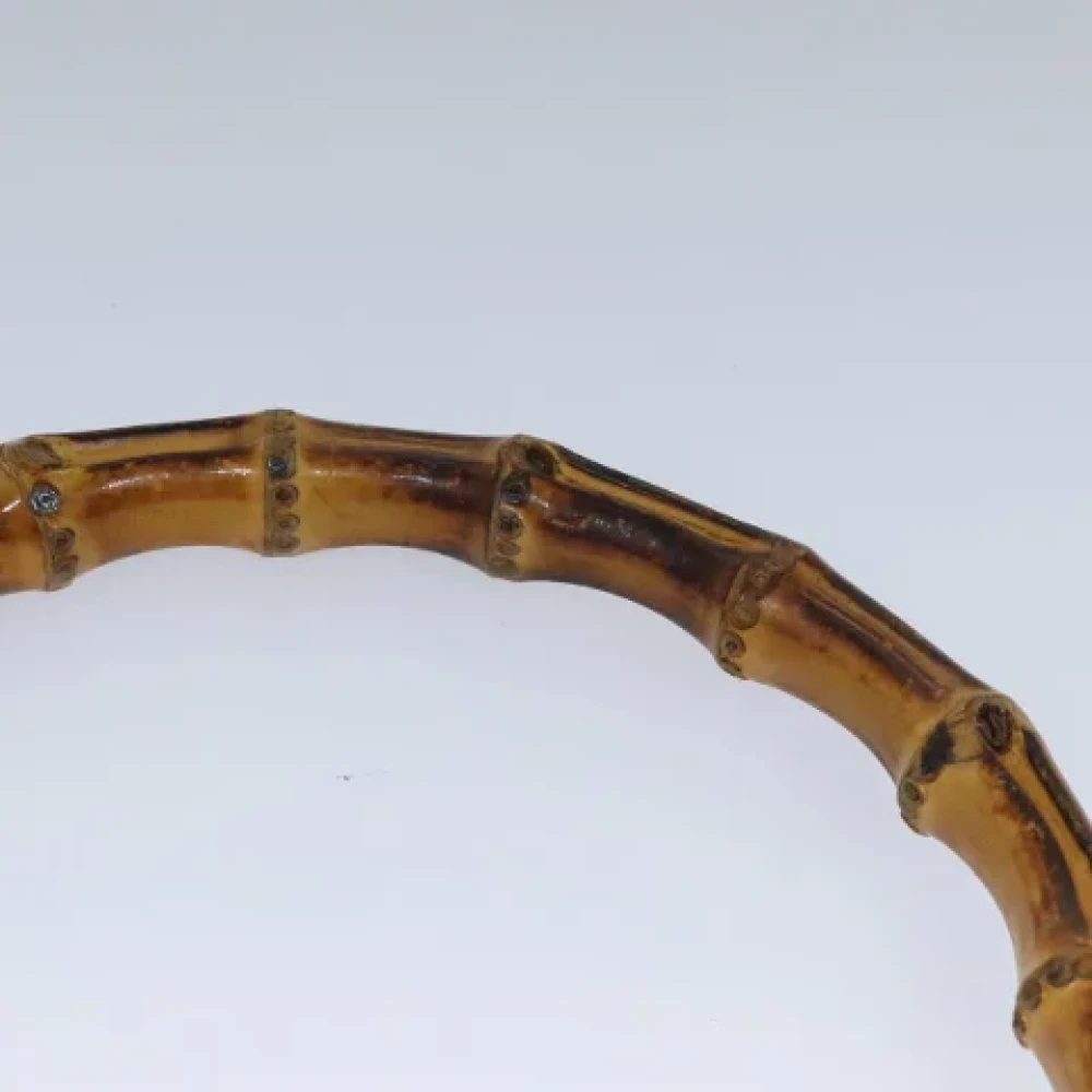 Gucci Vintage Pre-owned Leather gucci-bags Brown Dames