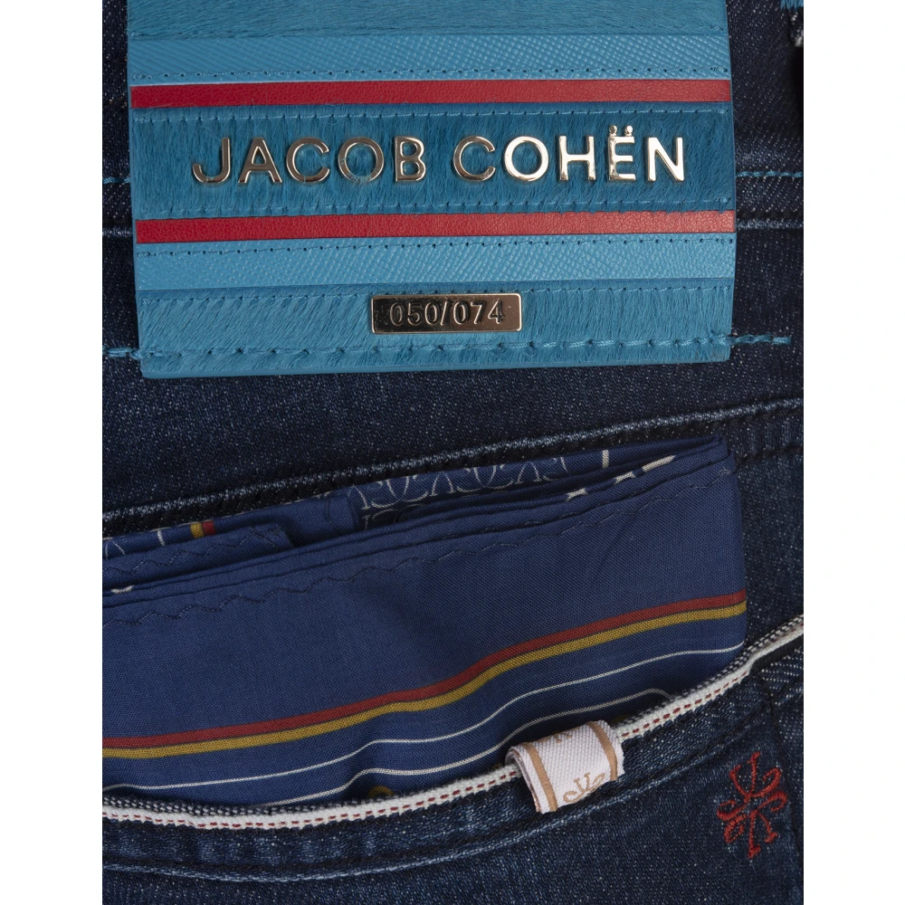 Jacob Cohën Blauwe Nick Limited Edition Slim Fit Jeans Blue Heren