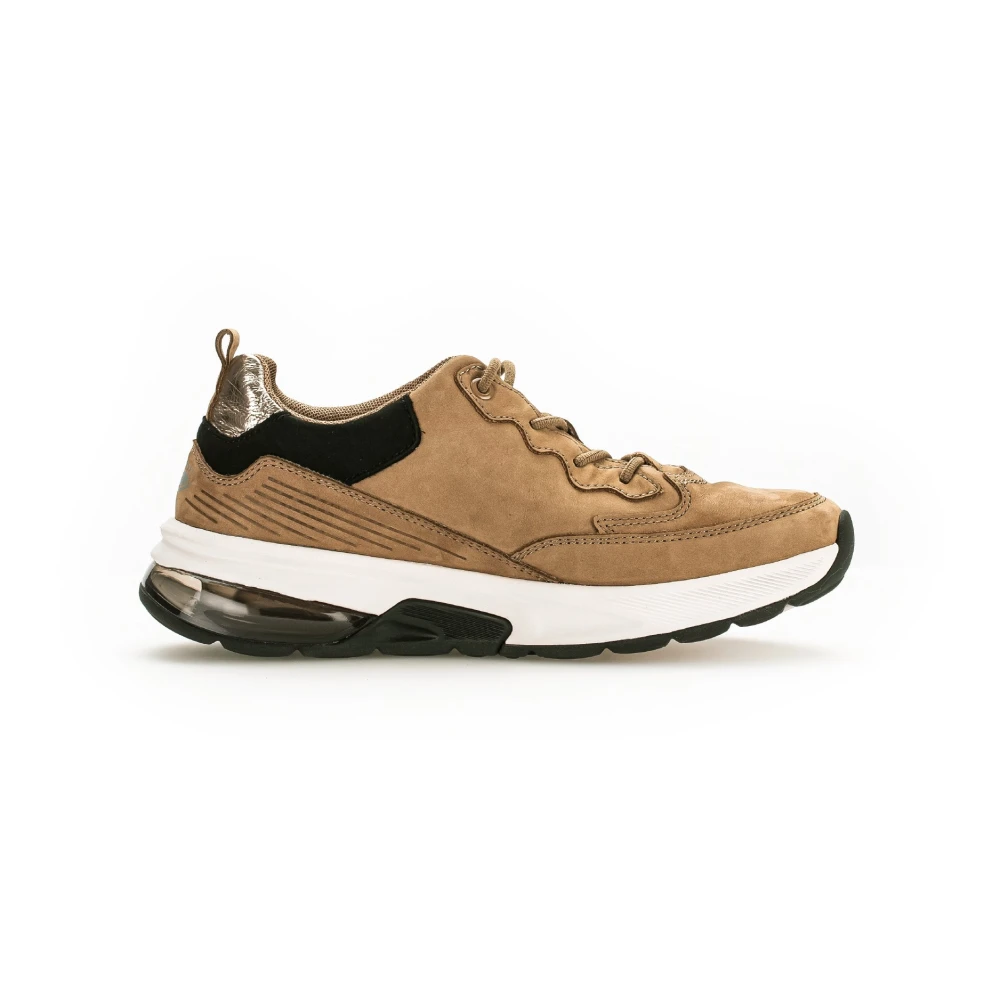 Gabor Rollingsoft Wandelsneaker Dames Schoenen Beige
