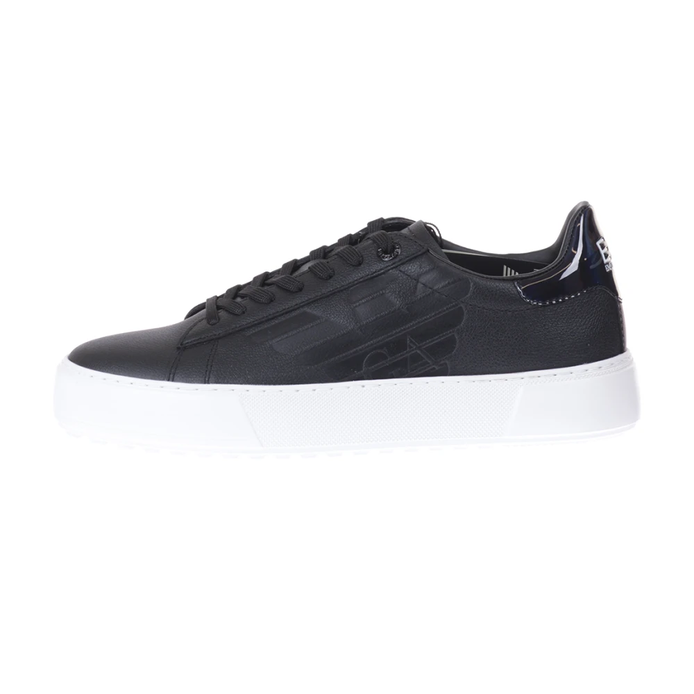 Emporio Armani Ea7 Herren Schwarz Training Sneakers