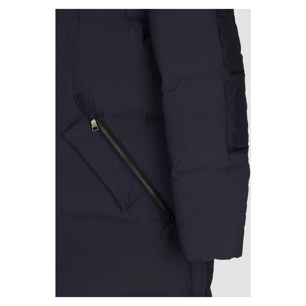 add Parka IN Nylon Stretch Blue Heren