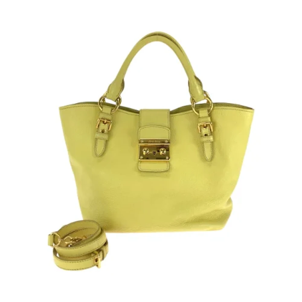 Pre-owned > Pre-owned Bags > Pre-owned Handbags - - Miu Miu Pre-owned - Modalova