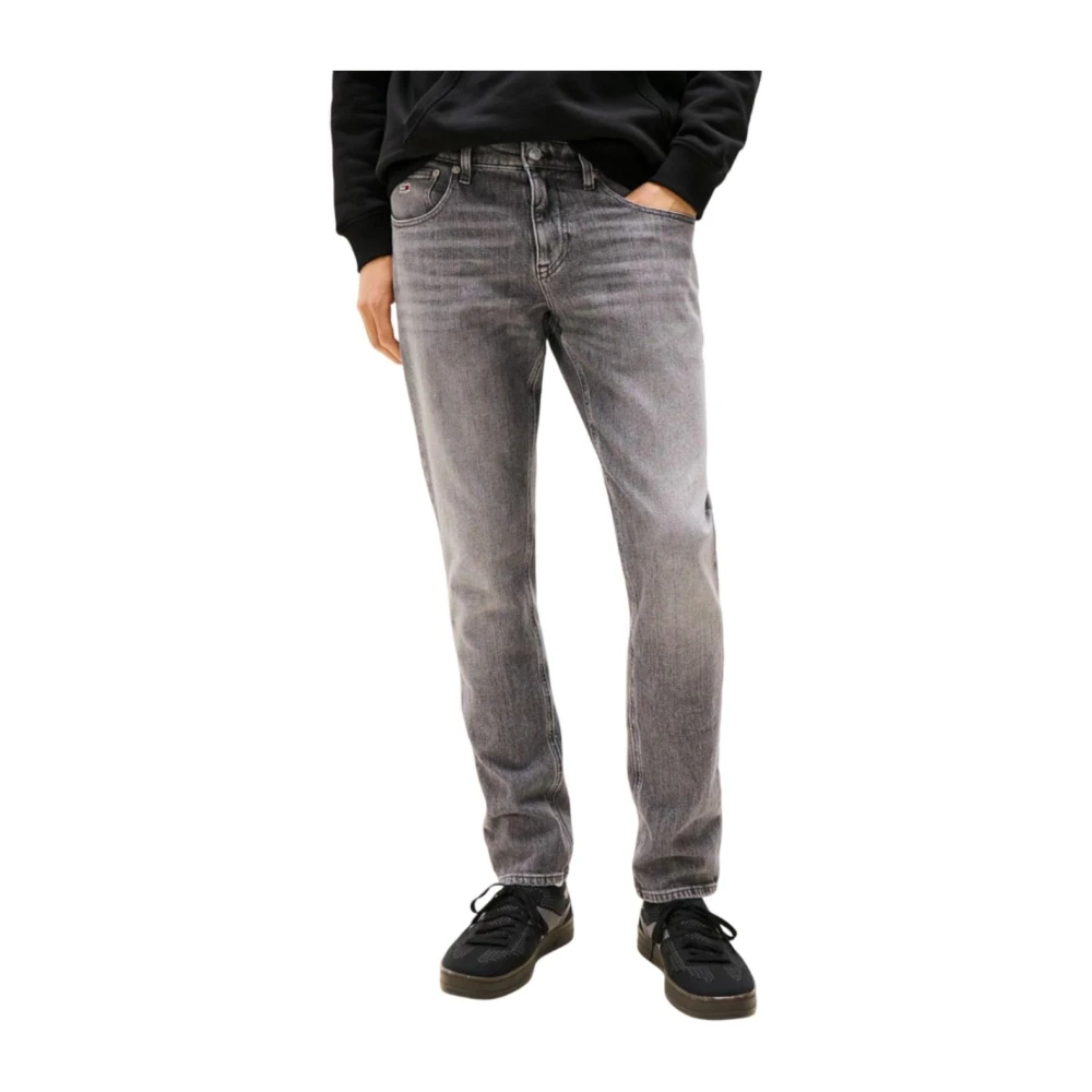 Tommy Hilfiger Men's Gray Slim Scanton Jeans