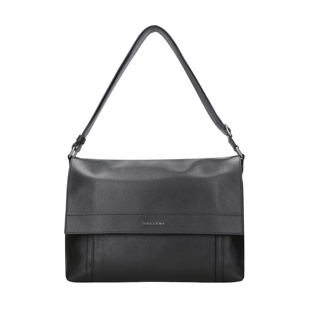 Orciani Stijlvolle Messenger Tas Black Dames