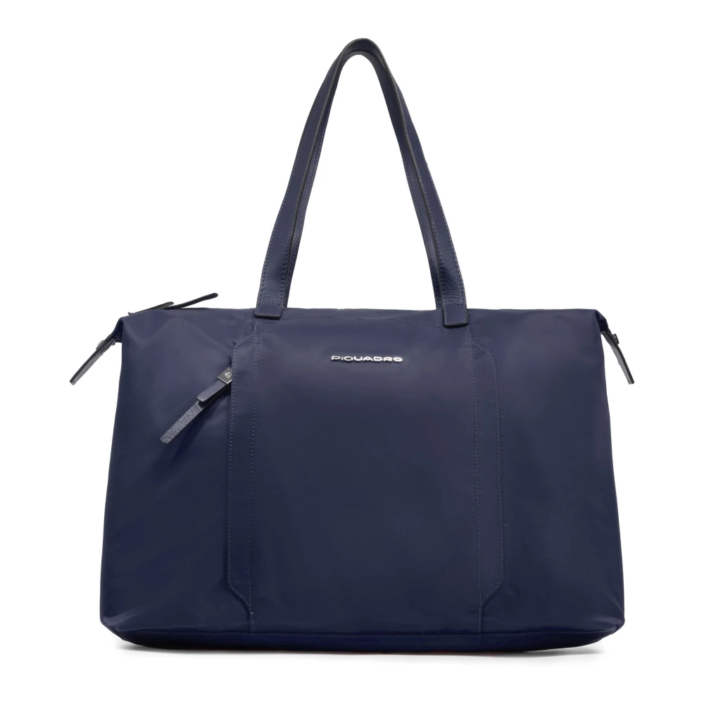 Piquadro Women's Blue Faltbare Laptoptasche 15,6"