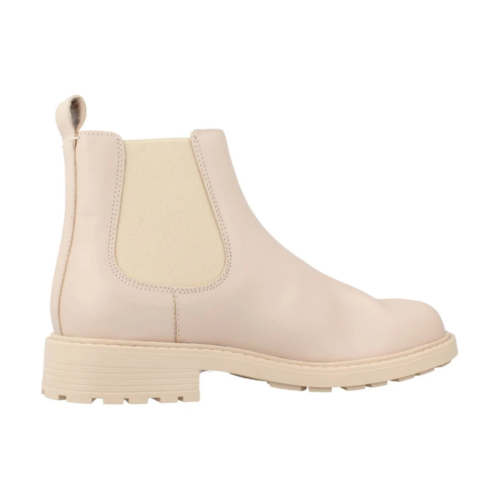 Clarks Chelsea Boots Beige, Dam