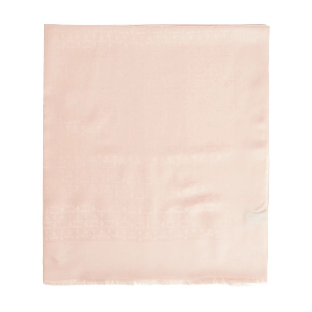 Ferragamo Donna Rosa Gancini Scarf