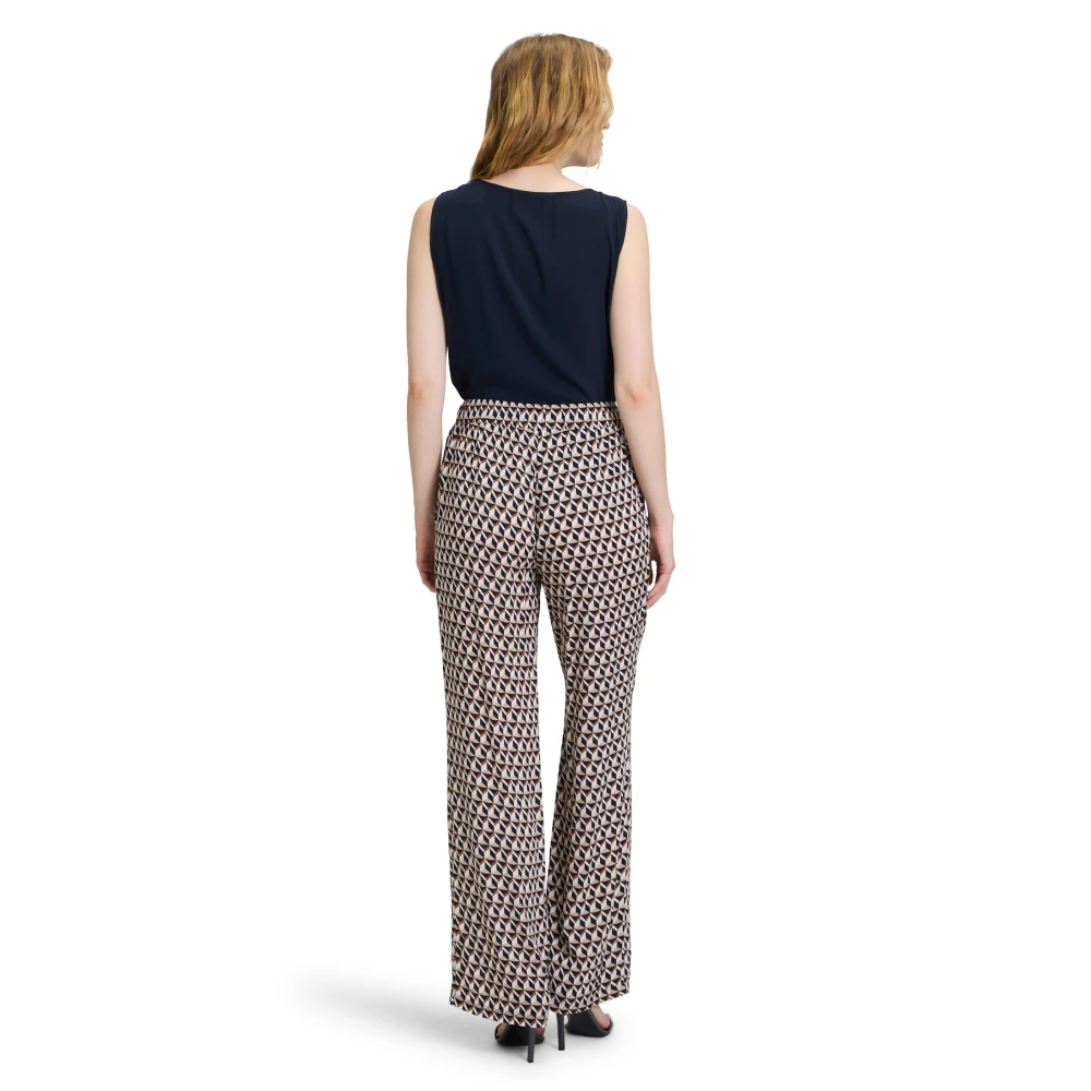 Betty Barclay Gedrukte relaxte pasvorm instapbroek Multicolor Dames