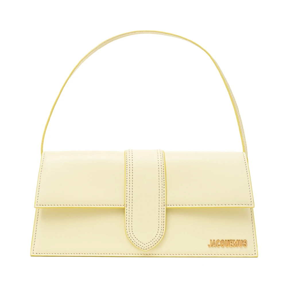 Jacquemus Kinder Schoudertas Lange Stijl Yellow Dames