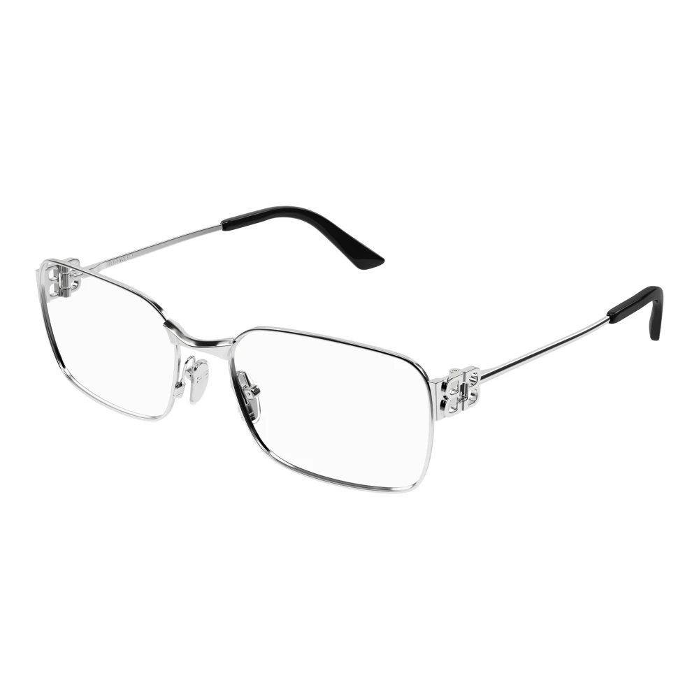 Balenciaga Zilveren Brillenmontuur Gray Unisex