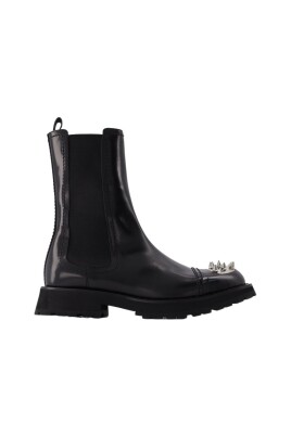 black-leather-studded-ankle-boots