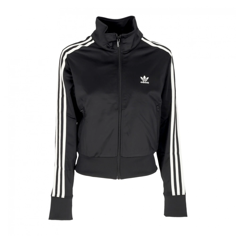 Adidas Firebird TT Zwart Wit Streetwear Jas Black Dames