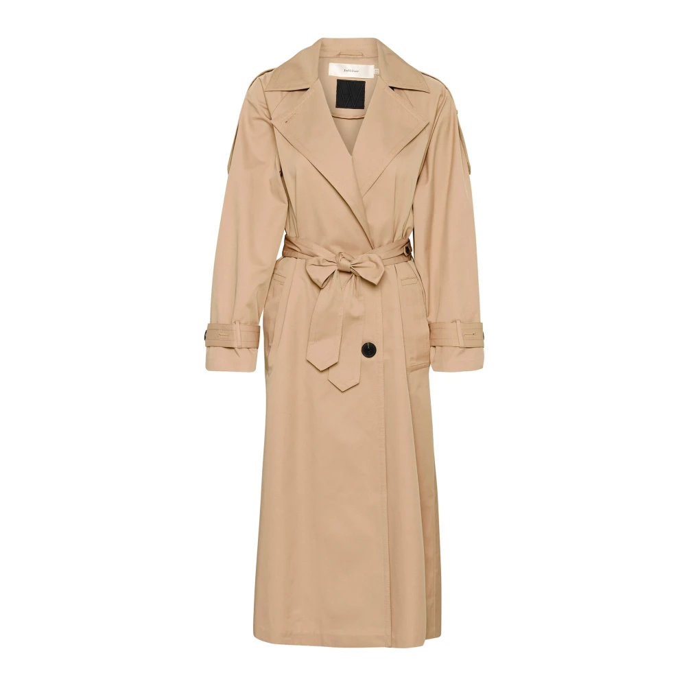 InWear Klassieke Trenchcoat Jas in Tannin Brown Dames