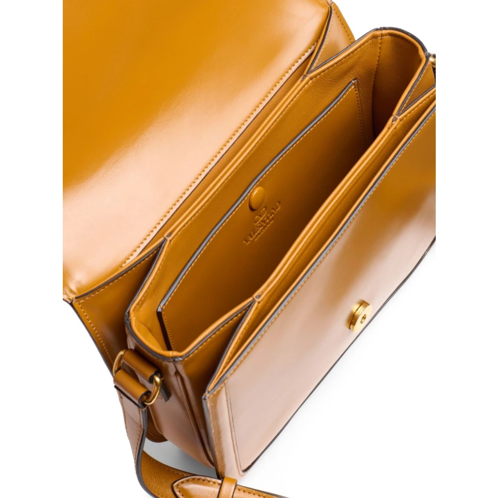 Valentino Garavani Mosterdgele leren VLogo-tas Yellow Heren