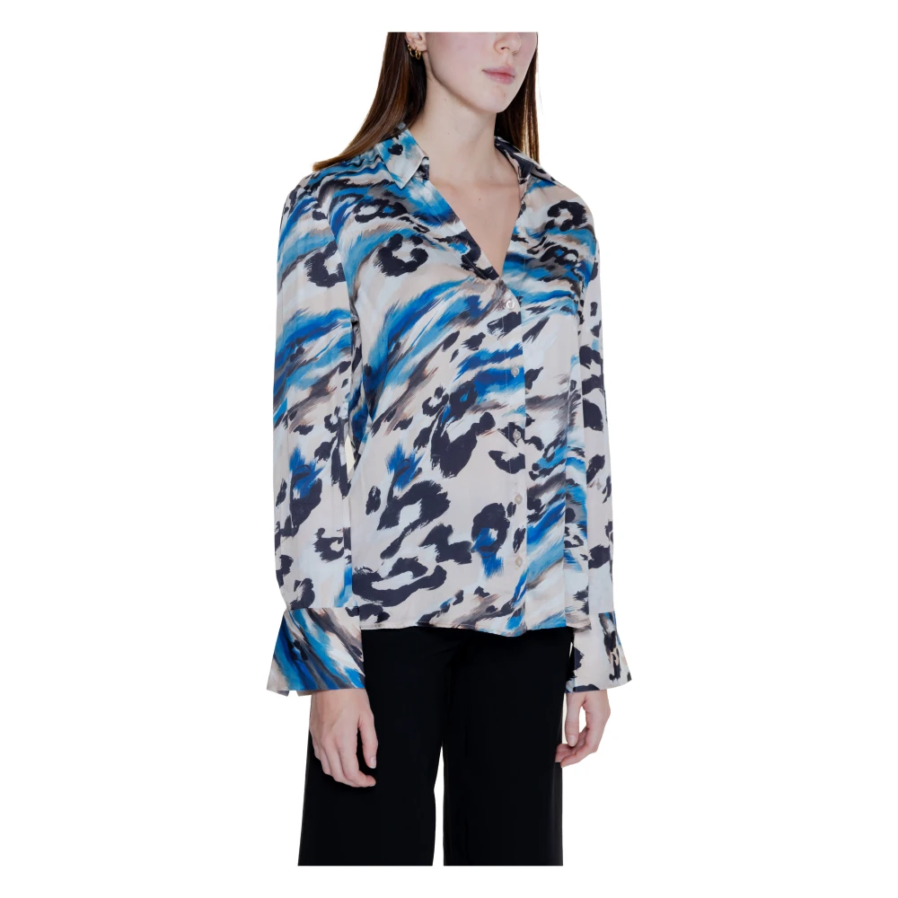 Guess Damesblouses Collectie 100% Viscose Multicolor Dames