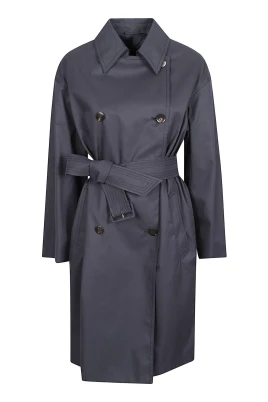Bomullstrenchcoat