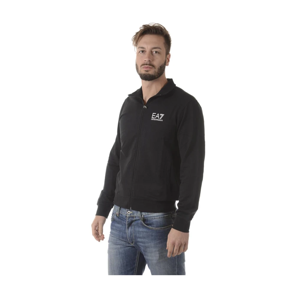 Emporio Armani EA7 Hoodie Black Heren