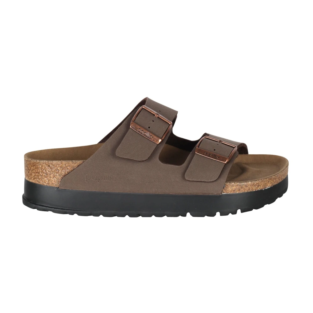 Birkenstock Arizona Platform Sandal Brown, Dam