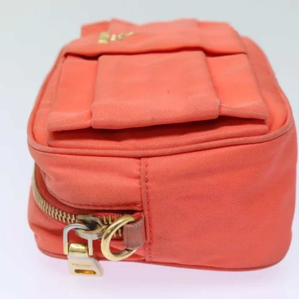 Prada Vintage Pre-owned Fabric prada-bags Orange Dames