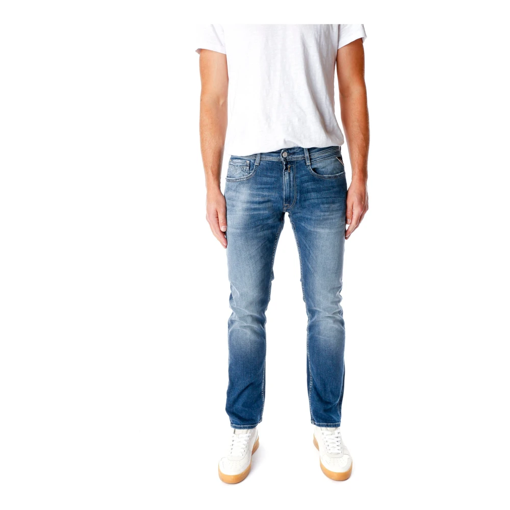 Replay Rocco Straight Fit Jeans Blue Heren