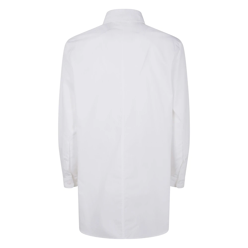 Patou Slim Fit Klassiek Overhemd White Dames