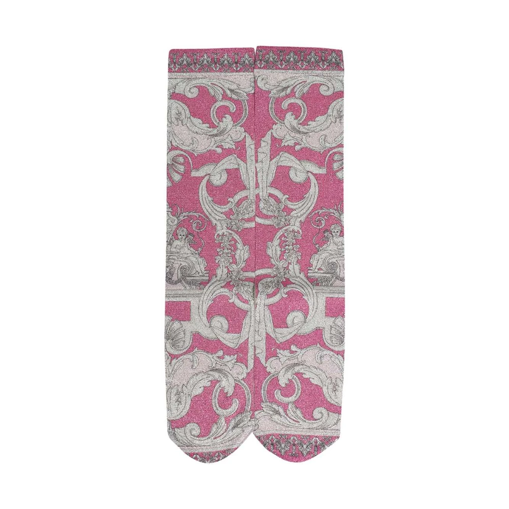 Versace All-Over Print Sokken Multicolor Dames