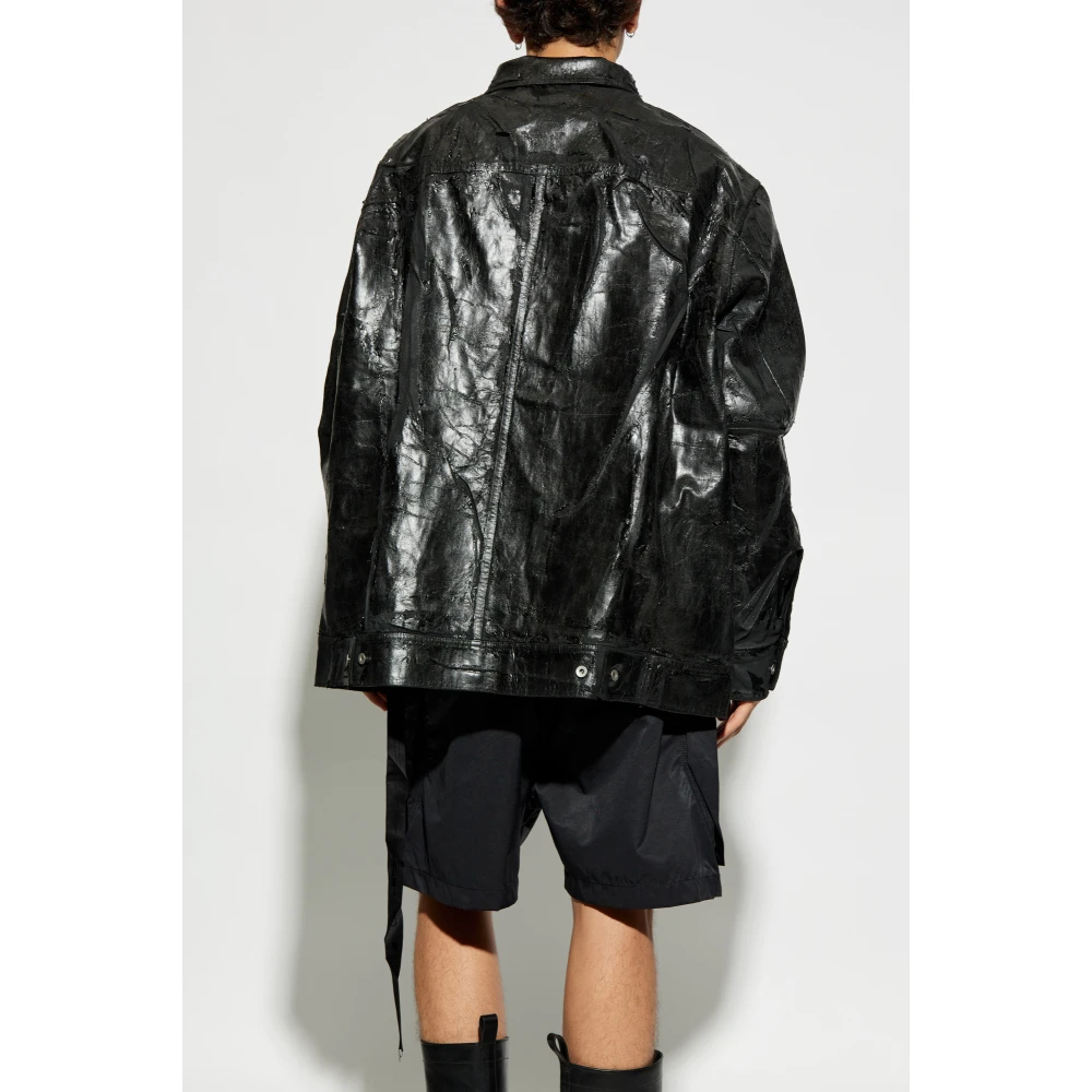 Rick Owens Jumbo Worker Jacket Black Heren