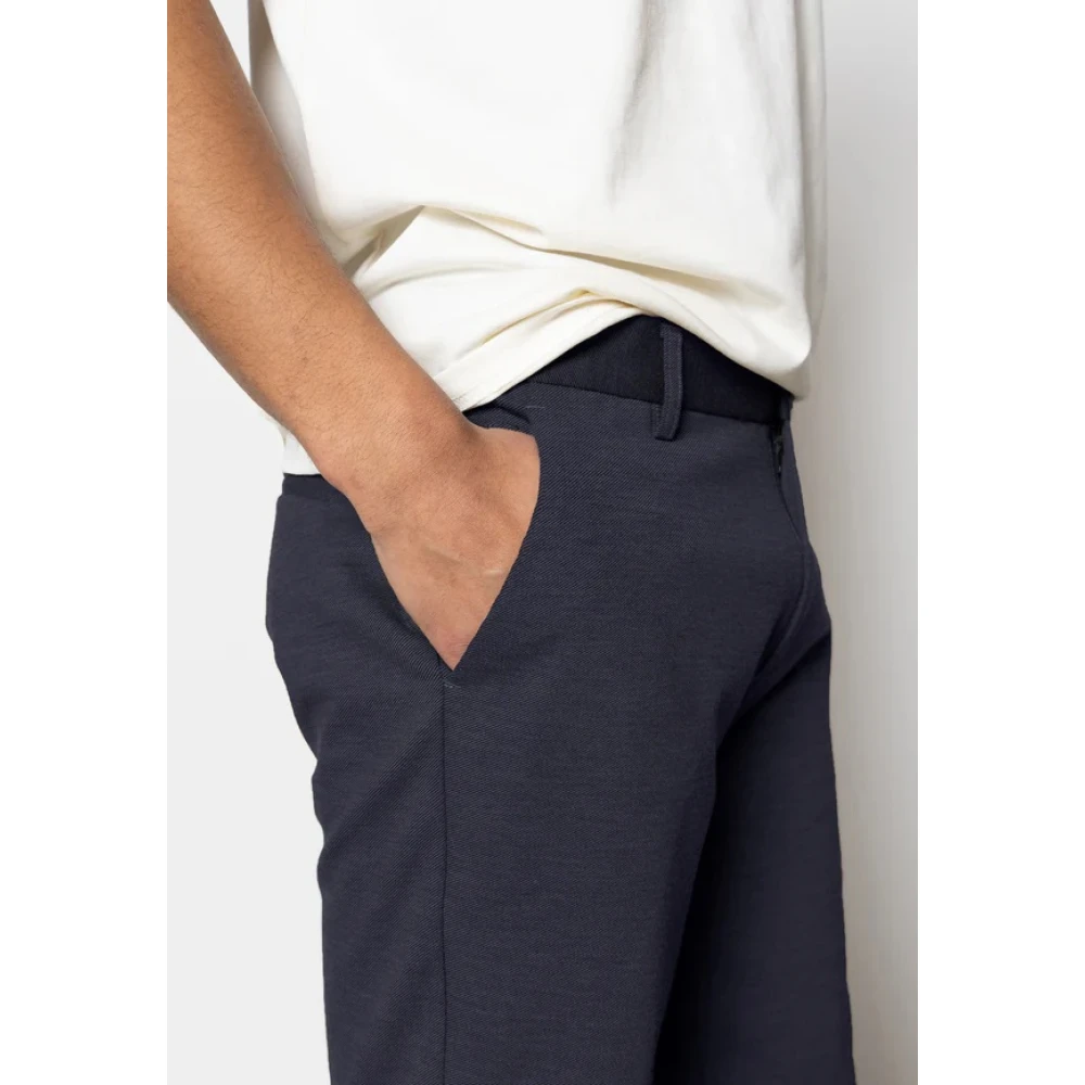 Clean Cut Heren Jersey Shorts Blue Heren