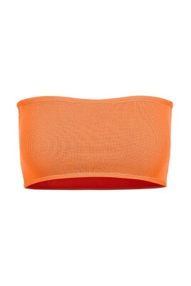 orange-stickad-bandeau-topp
