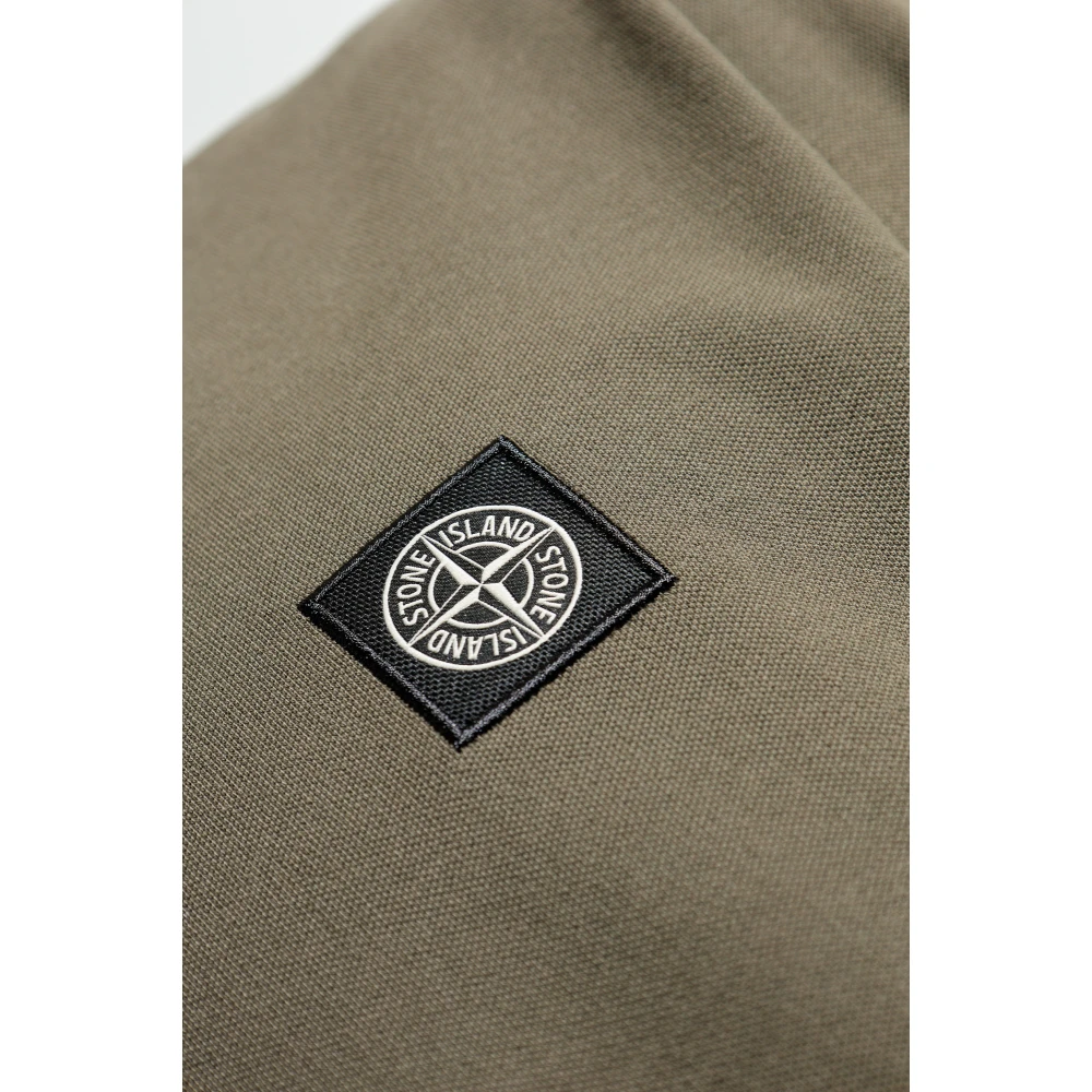 Stone Island Katoenen polo Green Heren