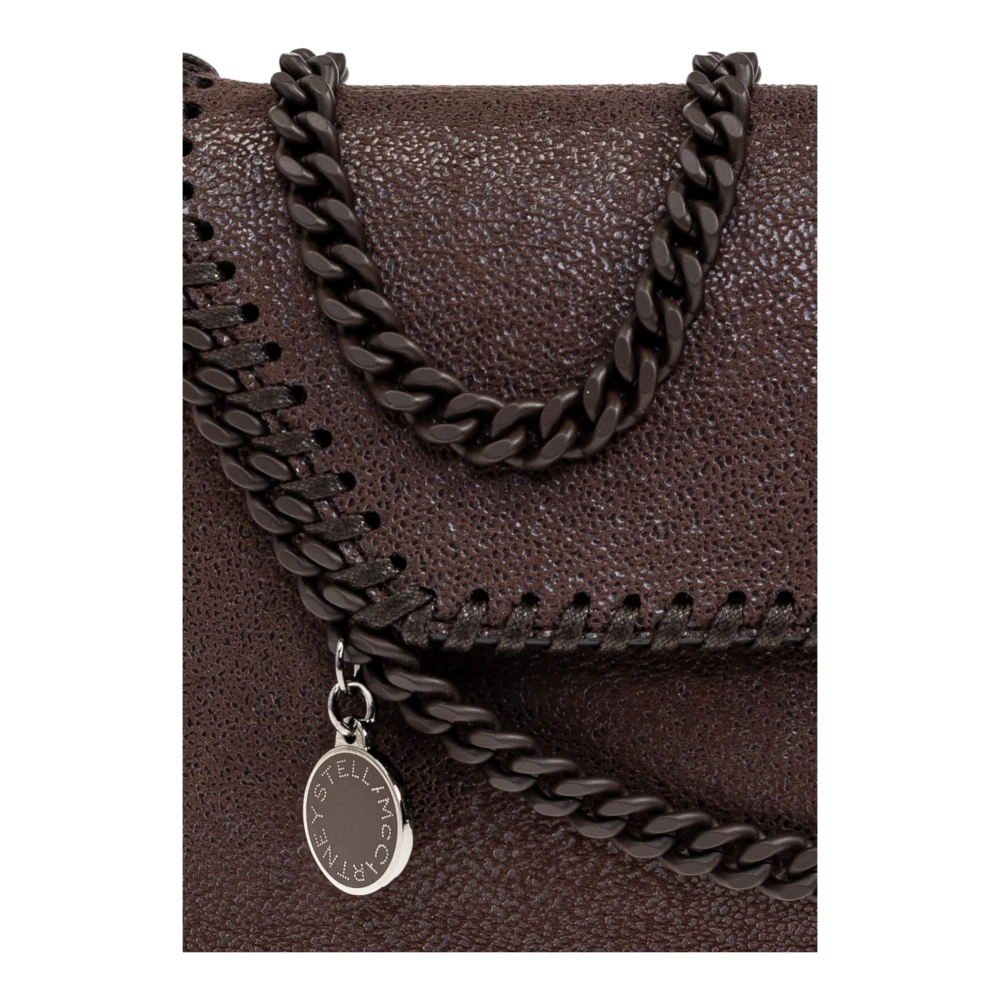 Stella Mccartney Portemonnee Falabella aan een ketting Brown Dames