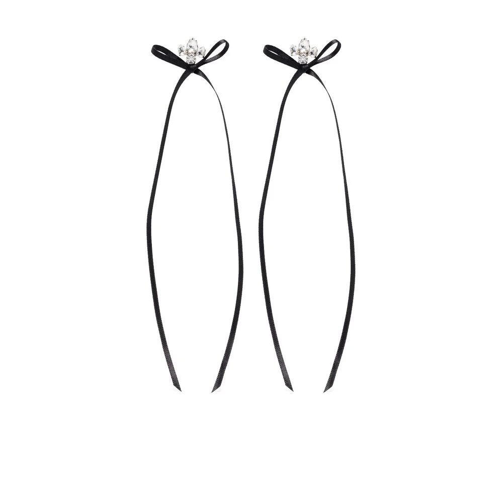 Butterfly Crystal Earrings Pair - Simone Rocha - Modalova