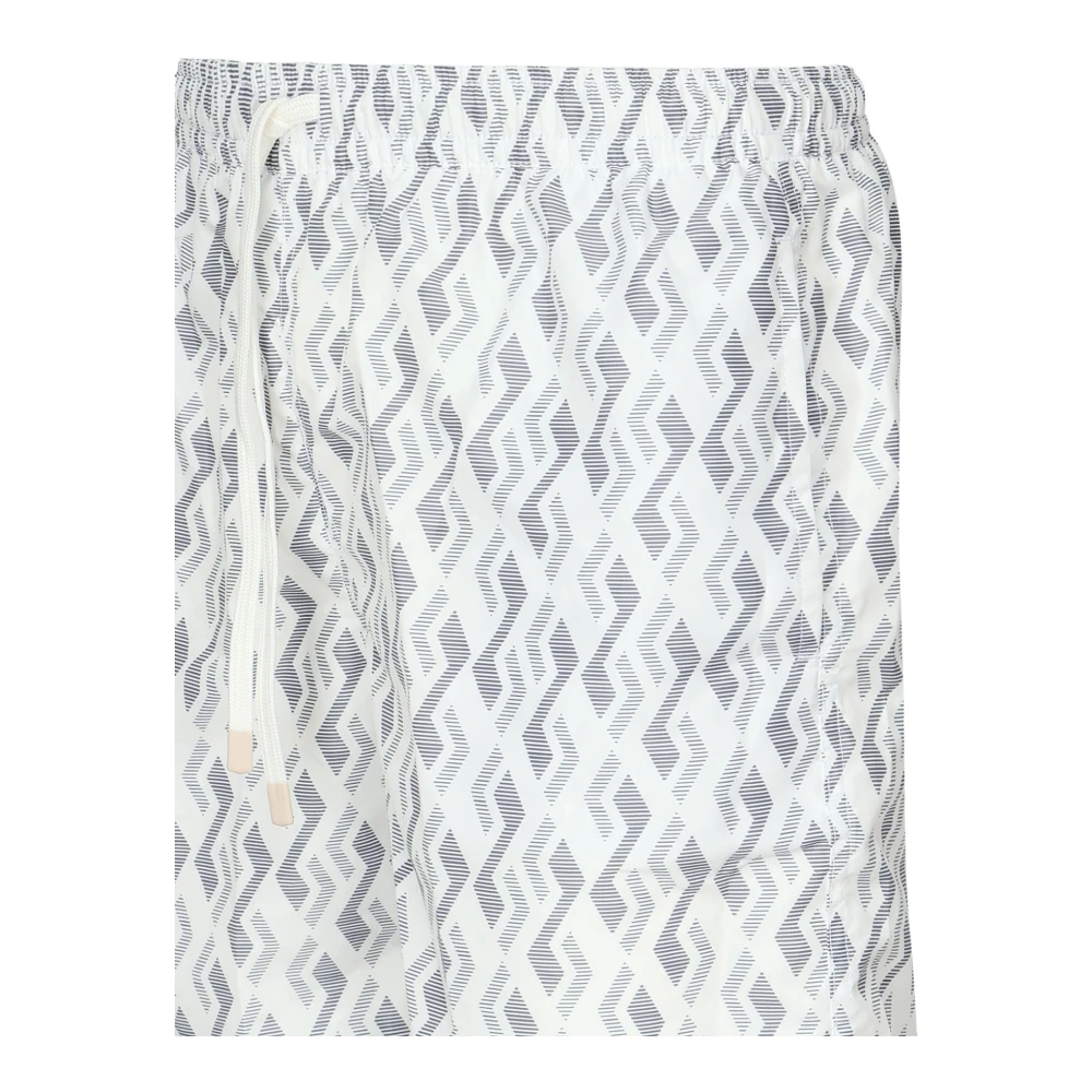 Eleventy Wit zee kleding met trekkoord tailleband Multicolor Heren