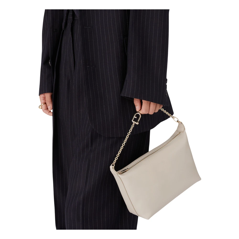 Furla Nuvola Mini Tas Gray Dames