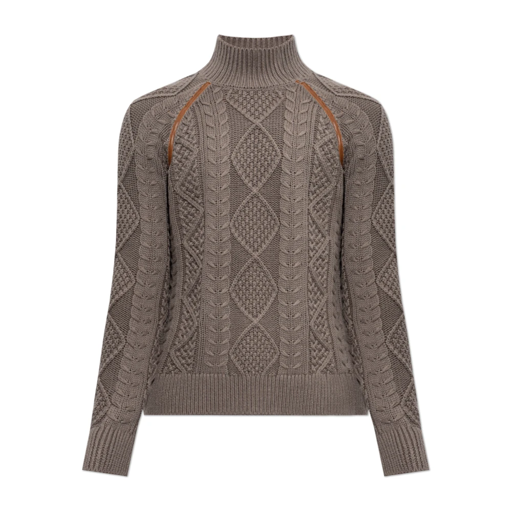 Diesel Uomo Marrone - K-Inome Sweater - Knitwear - 2XL