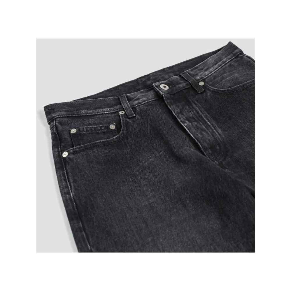 Off White Zwarte Tapered Jeans Gemaakt in Italië Gray Dames