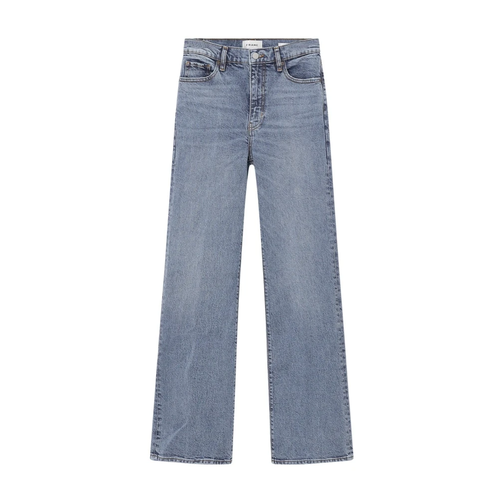 Frame Herr Blå Jeans W26, Högmidjade Utsvängda Jeans