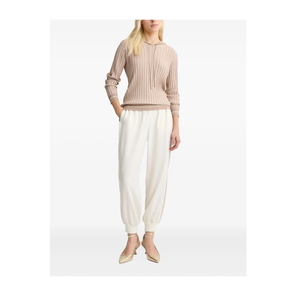 Liu Jo Witte en grijze broek White Dames