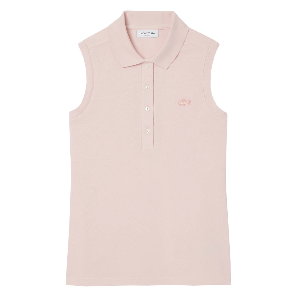 Lacoste Donna Rosa Top, 2XS, New,