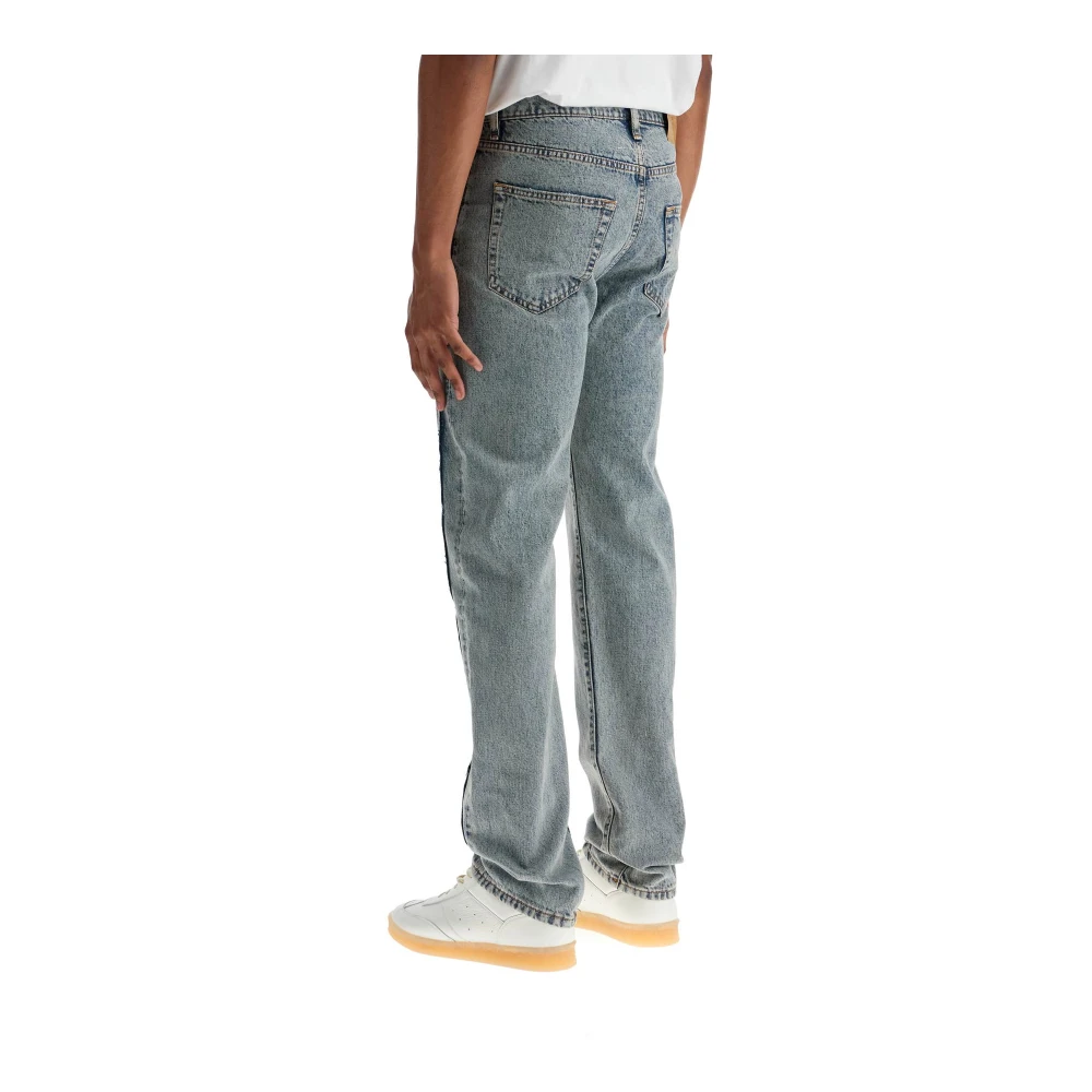 MM6 Maison Margiela Spijkerbroek met contrasterend paneelontwerp Multicolor Heren